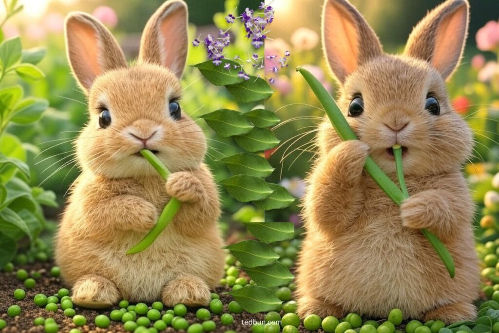 can rabbits have green beans