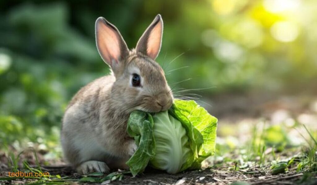 Bunnies Eat Cabbage